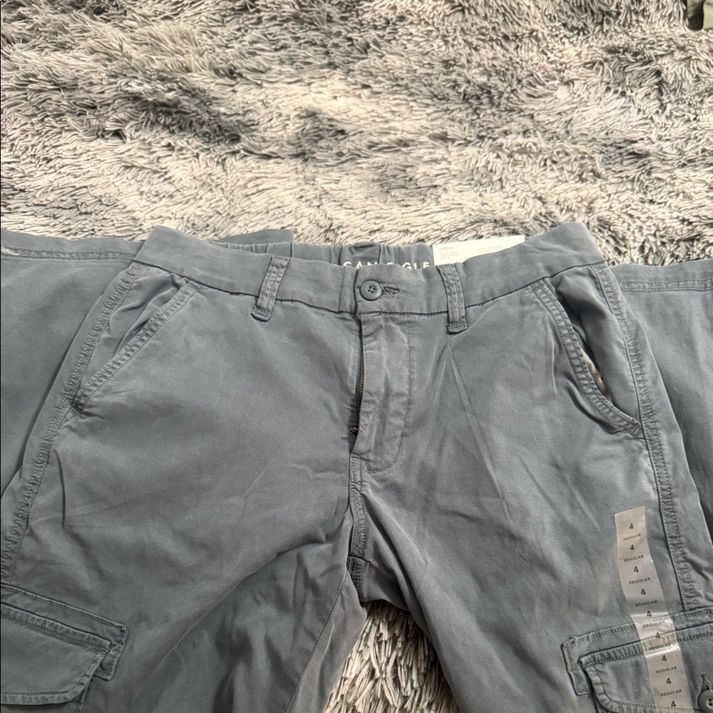 Grey American eagle cargo pants BRAND NEW